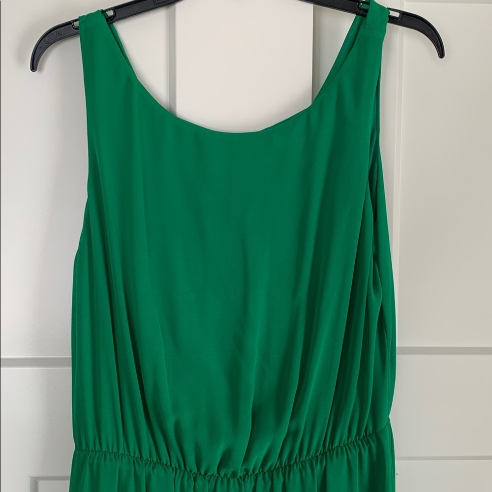 {Gianni Bini} Vibrant Green Maxi Dress - Picture 2 of 8